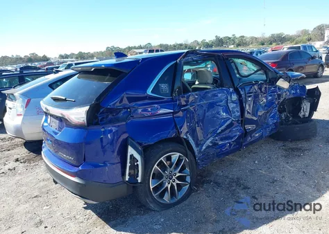 2015 Ford Edge Titanium из США, поврежденный, VIN 2FMTK3K80FBC02237